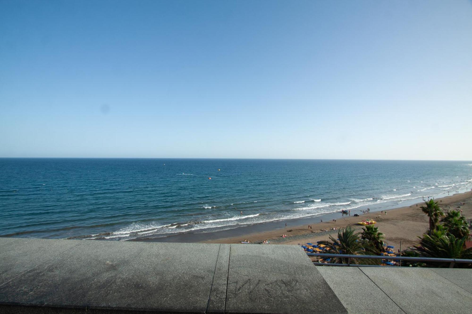 Apartamento Con Terraza Y Piscina En Playa Del Ing Playa del Inglés Eksteriør billede
